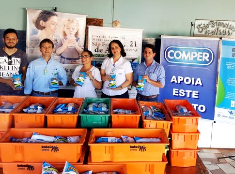 Em MS, mais de 580 litros de leite em saquinho foram arrecadados na Semana do Leite