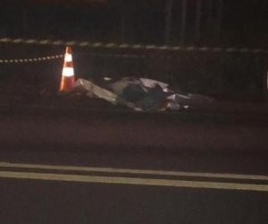 Paraguaio morre após ser atropelado por ônibus em estrada