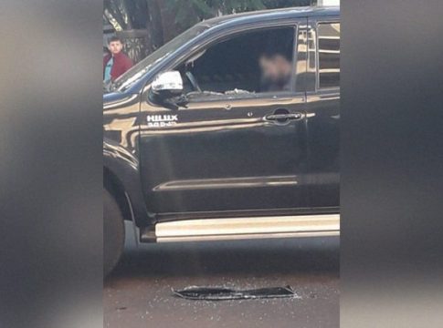 Engenheiro é assassinado a tiros de pistola em semáforo de Ponta Porã
