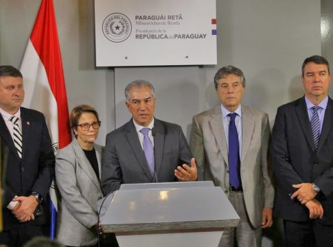 Reinaldo e presidente Benitez assinam dia 20 licitação da nova ponte ligando MS e Paraguai
