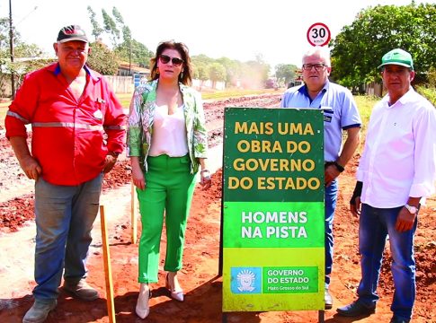 Prefeitura de Iguatemi retoma obra de R$ 5 milhões em pavimentação e restauração na Vila Rosa