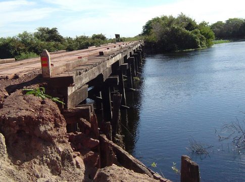 Corumbá: Agesul interdita ponte na MS-228 para reforma