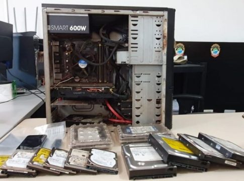 Preso armazenava 760 mil fotos e vídeos contendo pornografia infantil