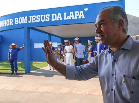 Rochedo: Governo entrega obra em posto de saúde e anuncia mais R$ 480 mil para reforma de hospital
