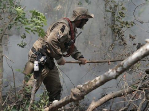 Força-tarefa intensifica combate às queimadas no Pantanal e protege o Parque Rio Negro
