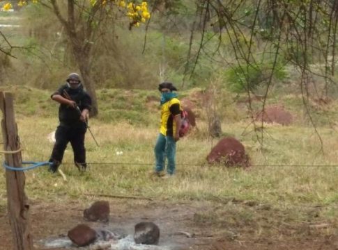 Sitiantes denunciam índios por ameaça e violação de domicílio