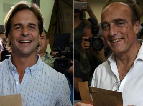 Governista Daniel Martínez e Lacalle Pou devem fazer 2º turno no Uruguai