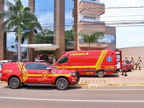 Camareira de 29 anos que caiu de 5º andar de hotel recebe alta