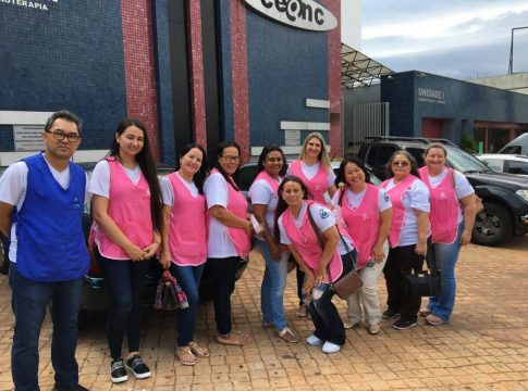 Saúde de Eldorado fecha Outubro Rosa com o projeto Lenço Solidário