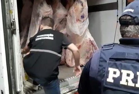 Morador de Mundo Novo é preso no RS com 1 tonelada de maconha em carga de carne