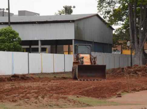 Obra da Feira do Produtor foi iniciada e deve ser entregue até o final do ano