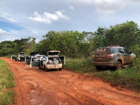 Sete carros com contrabando são apreendidos no sul do Estado