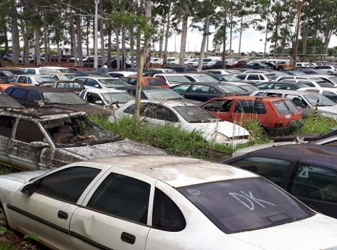 Operação Limpa Pátio: Veículos de várias cidades serão leiloados a partir desta quinta-feira