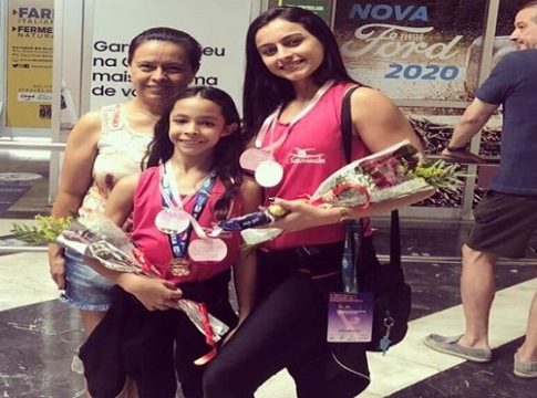 Ginasta de MS conquista medalha histórica no Torneio Nacional de Ginástica Rítmica