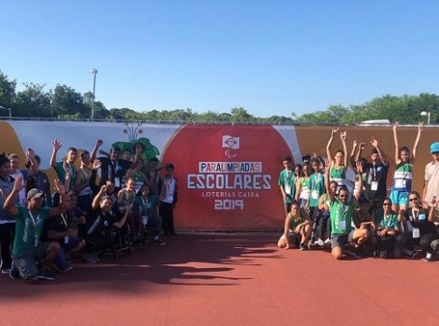Atletismo do MS bate 10 recordes na etapa nacional das Paralimpíadas Escolares