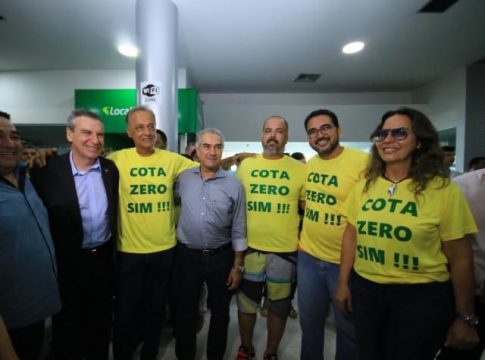 Reinaldo defende cota zero e diz que continua diálogo com pescadores