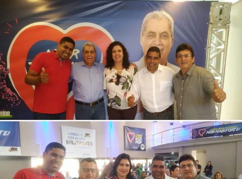 Lideranças de Itaquiraí participam de Convenção Estadual do MDB