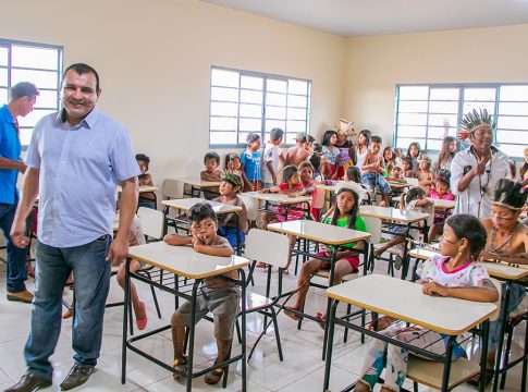 Japorã instalou Junta do Serviço Militar e inaugurou escola em área indígena