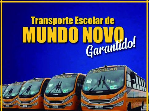 Mundo Novo conquista 4 ônibus escolares