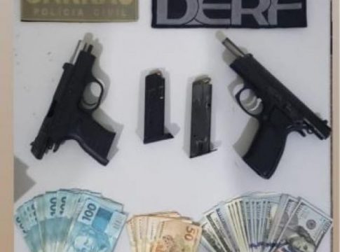 Sucessor de “Minotauro” foi preso com 4,2 mil dólares dentro de mala