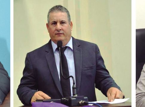 Mano, Ney e Thalles são os pré-candidatos a prefeito e vice em Itaquiraí