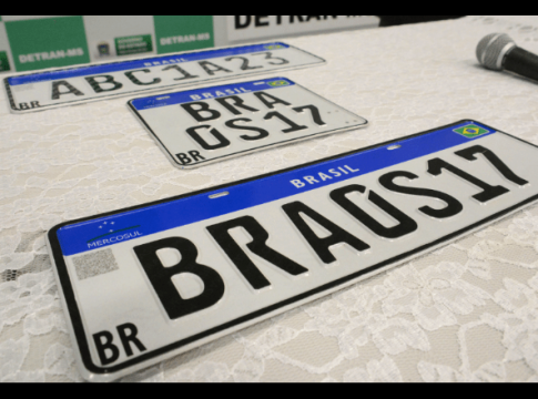 Fiscalização e consumidor atento reduz preço da placa Mercosul em até R$ 42