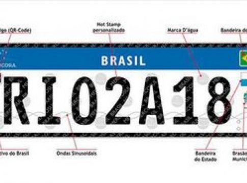 Placas com padrão do Mercosul entram em vigor em todo o país