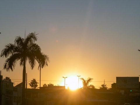 Dia será de tempo estável, com sol e máxima de 40ºC em MS, prevê Inmet