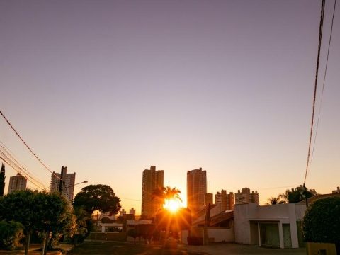 Previsão é de calor de 39ºC e umidade de 25% para esta quarta em MS