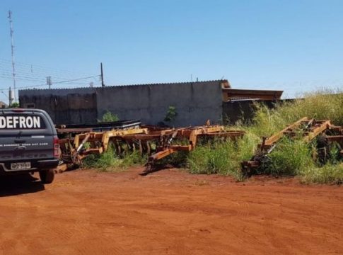 Polícia recupera maquinários agrícolas que são avaliados em R$ 180 mil
