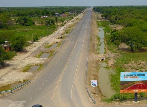 Esperança do turismo regional, rodovia paraguaia já está 23% concluída