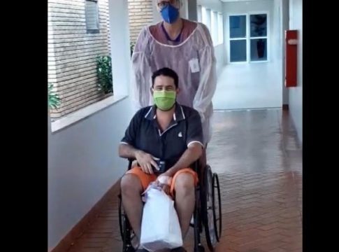 Guarda municipal vence Covid-19 após 5 dias na UTI