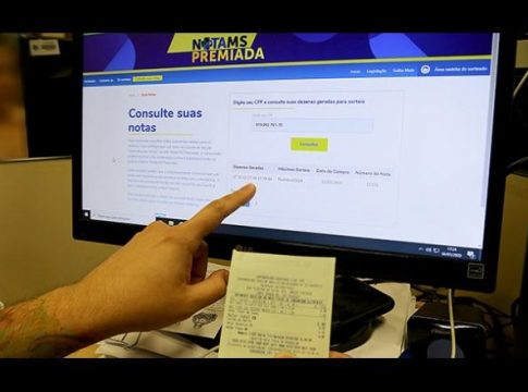Consumidores que colocaram CPF em uma nota que irá concorrer ao 3° sorteio hoje