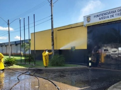 Governo realiza ação sanitária em presídios para evitar proliferação do coronavírus