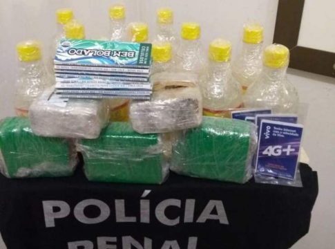 Sem visitas, arremesso de droga aumenta até em presídio semiaberto