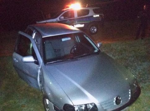 Polícia Militar recupera veículo furtado
