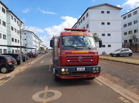 Criança de 2 anos tem 90% do corpo em incêndio em residencial no Lageado