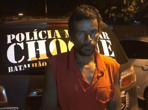 Preso por matar a mulher e enterrá-la em fossa, Huck tem várias passagens pela polícia