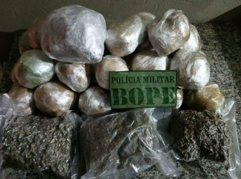 Traficante usa aplicativo de carona para levar 11 kg de supermaconha em MS