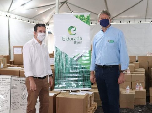 Eldorado entrega 300 mil máscaras e 23 mil cestas básicas em 2ª fase de doações ao Estado