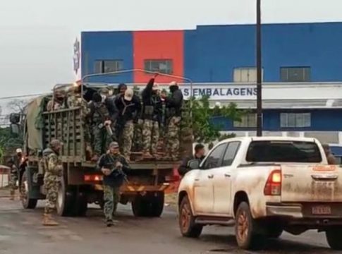 Paraguai reforça a segurança na fronteira para conter avanço do coronavírus