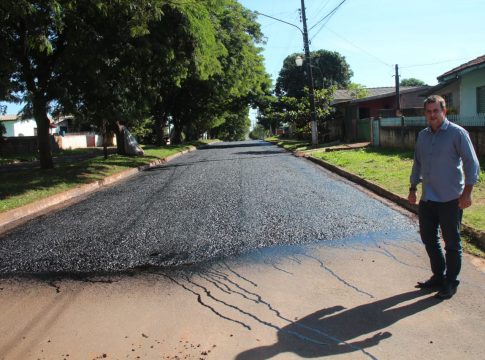 Tacuru – Prefeitura inicia recapeamento de ruas da cidade
