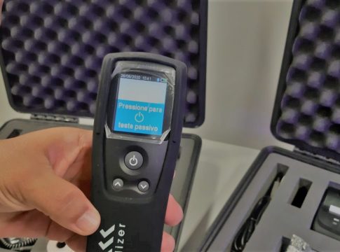 Detran-MS adquire bafômetro que detecta embriaguez à distância