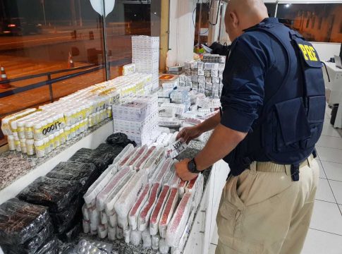 Paulista é preso em Dourados com R$ 1 milhão em anabolizantes e abortivos