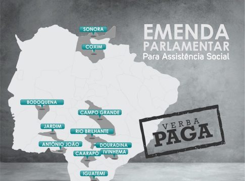 Emendas do deputado Lídio na área da assistência são pagas 12 cidades