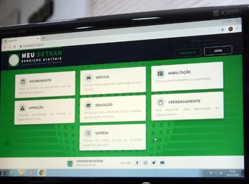 Detran lança portal com disponibilidade de serviços totalmente online