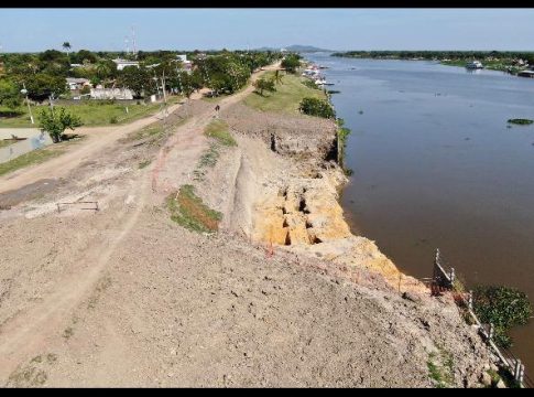 Obras de R$ 1,6 milhão começam em dique desabado