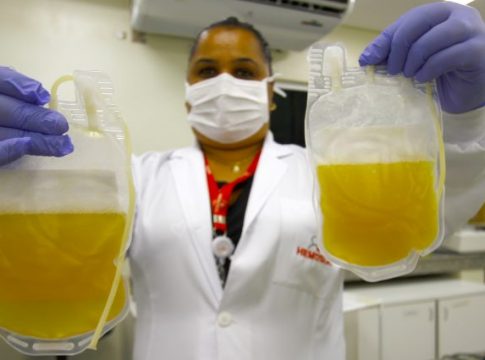 Pesquisa com doação de plasma sanguíneo para tratamento de Covid em MS já tem 40% dos voluntários