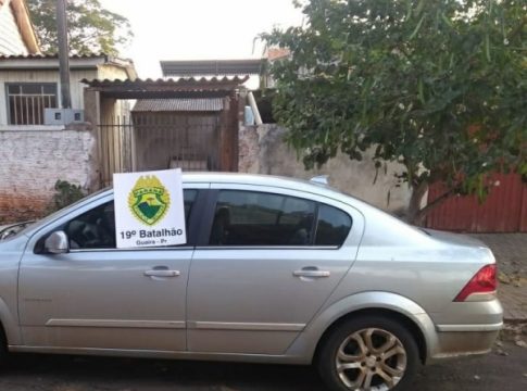 Carros furtados são encontrados em oficina de Guaíra; Um dos carros foi furtado em Marecha