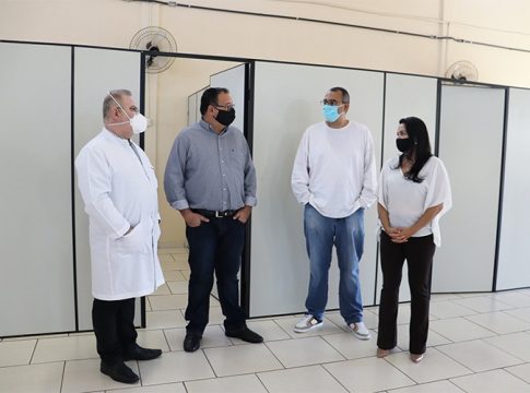 Secretaria de Saúde inaugura Centro de Atendimento para Enfrentamento à COVID-19